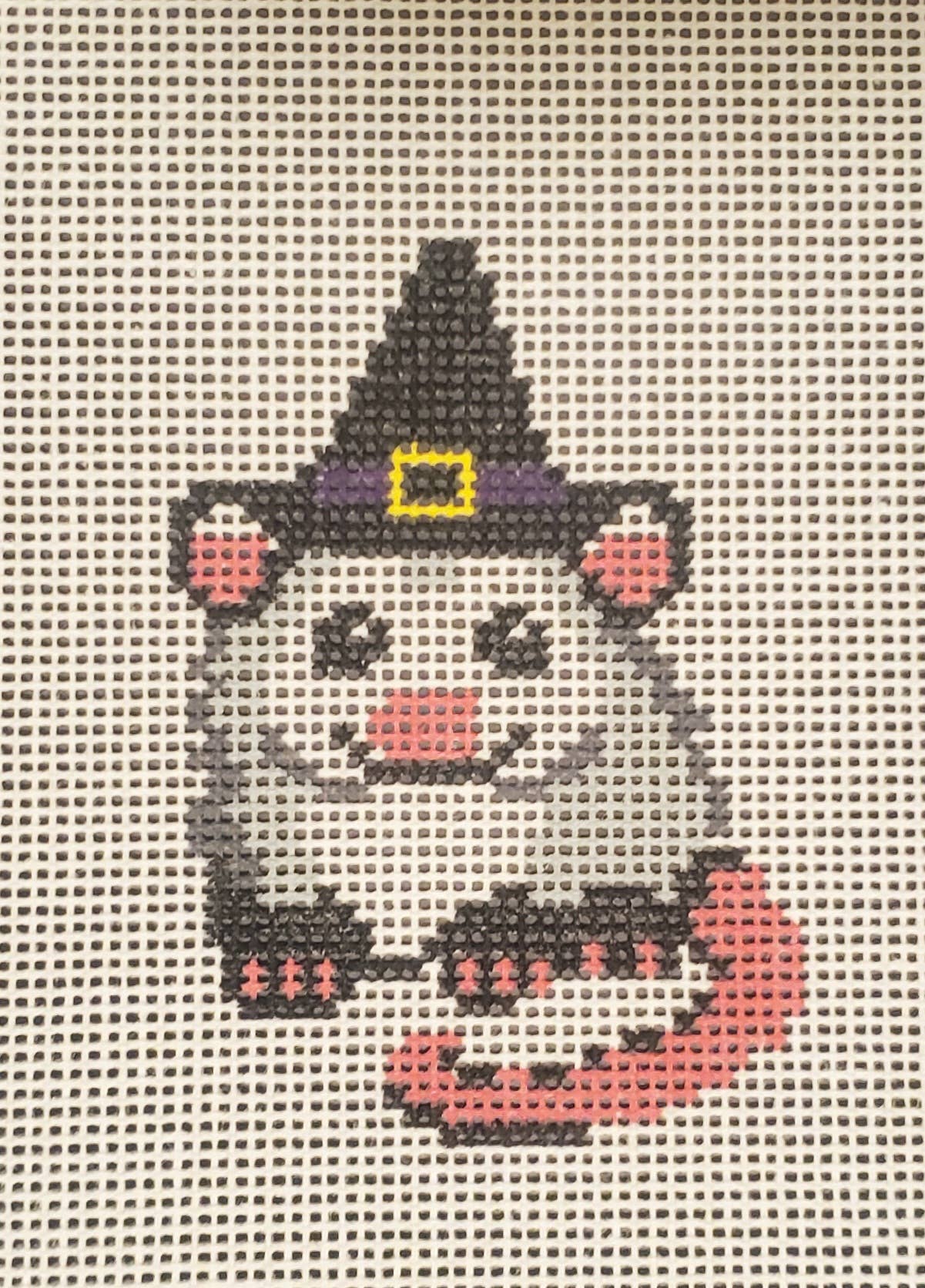 Halloween Opossoum Canvas