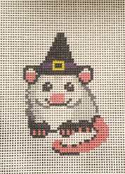 Halloween Opossoum Canvas
