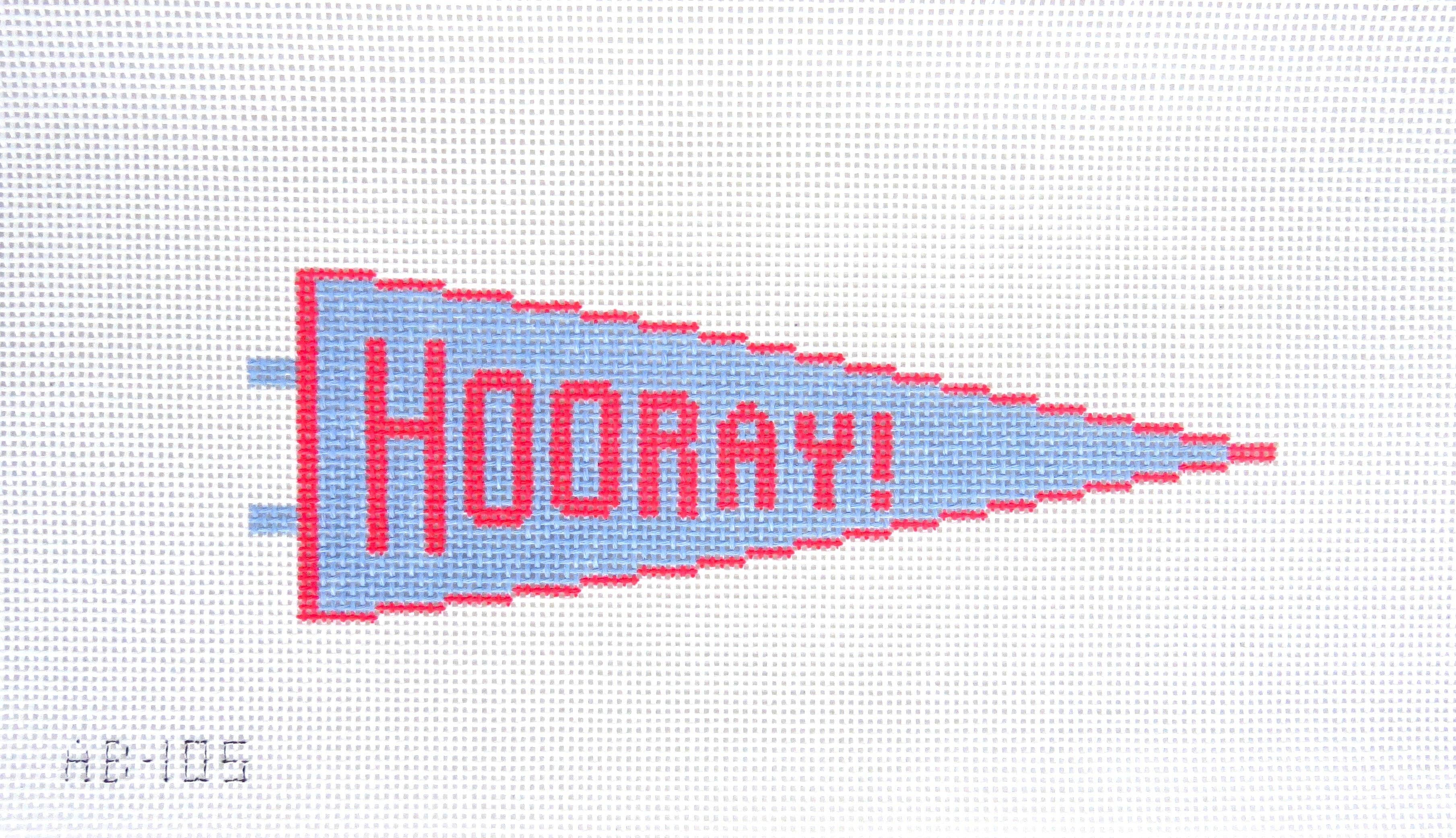 Hooray Pennant Canvas