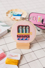 Sardines Cross Stitch Kit