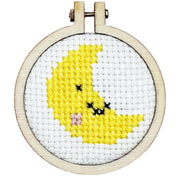 Love You to The Moon & Back Mini Matchbox Cross Stitch Kit