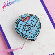 Orange Shell Polly Pocket Needle Minder