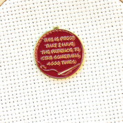 Proof I've Patience To Stab Something 4000x Needle Minder