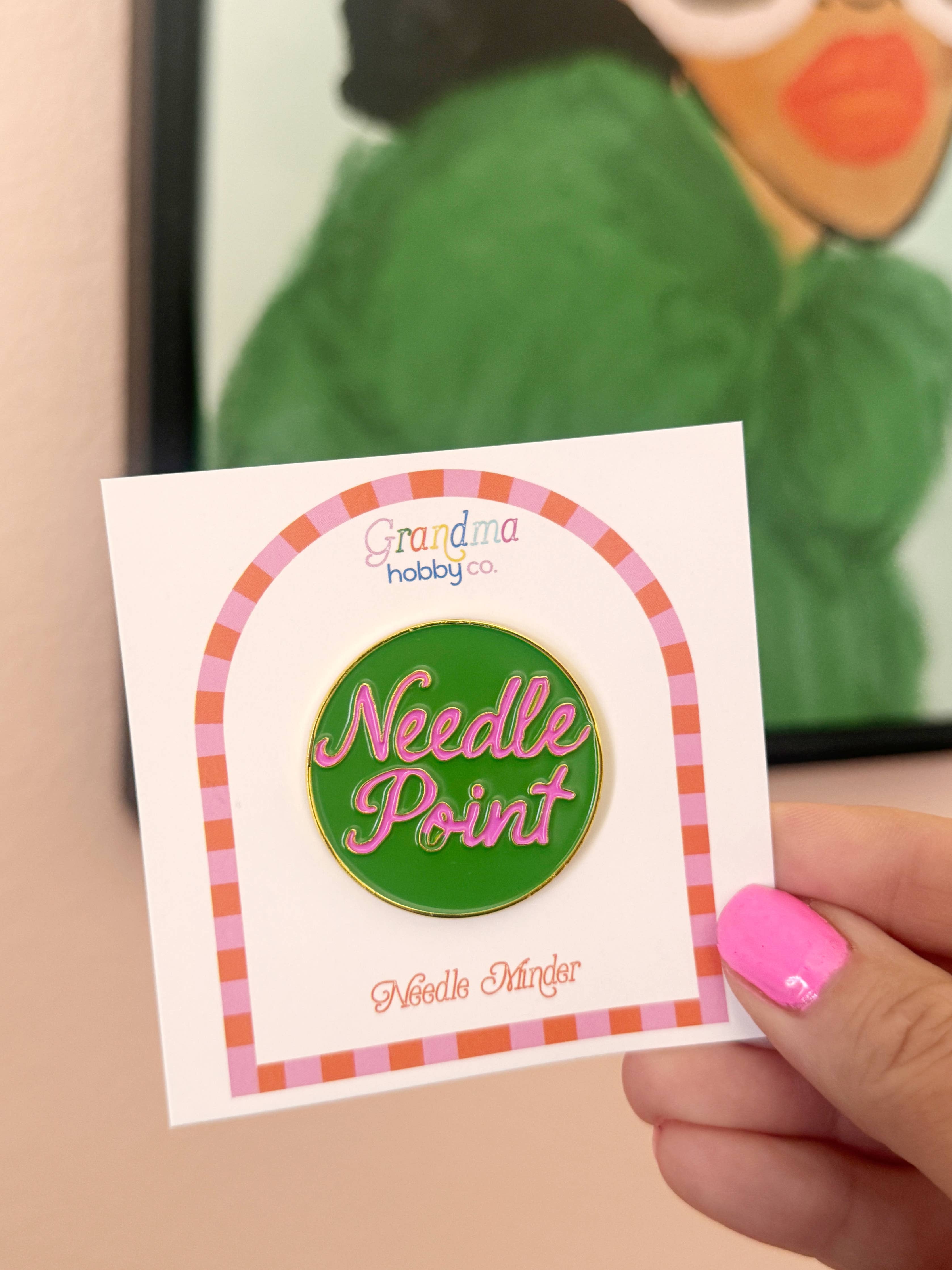 Needlepoint Needle Minder