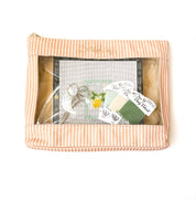 Brown Stitching Project Bag