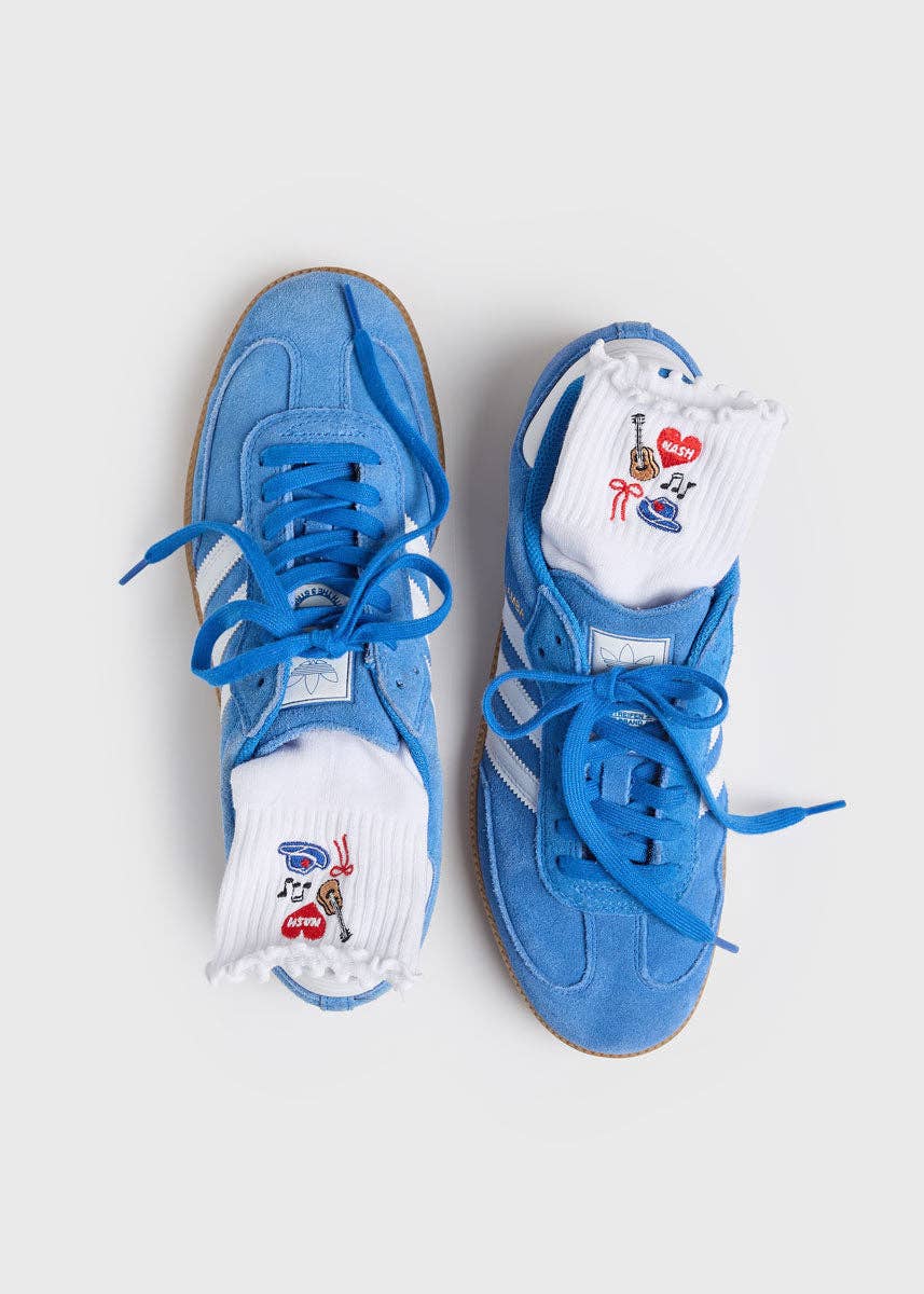Nashville Icons Ruffle Sock