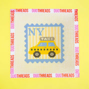 New York Stamp Canvas