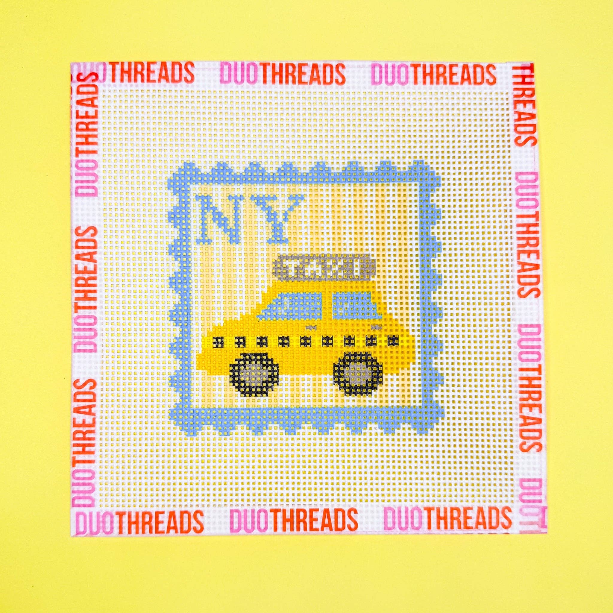 New York Stamp Canvas