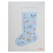 12 Days of Christmas Stocking Canvas