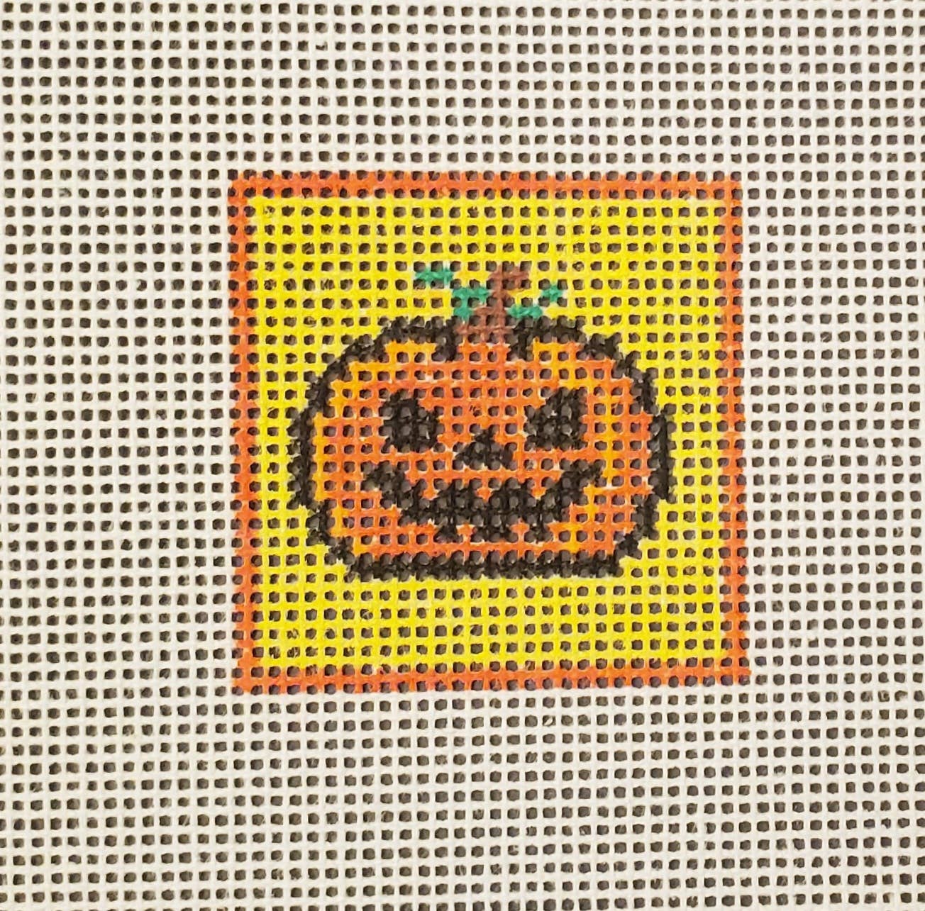 Halloween Jack-o-Lantern Canvas