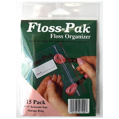 Floss Pack 15 Pc with Ring