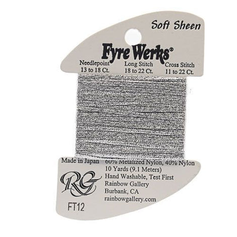 Fyre Werks Soft Sheen, Pewter FT12