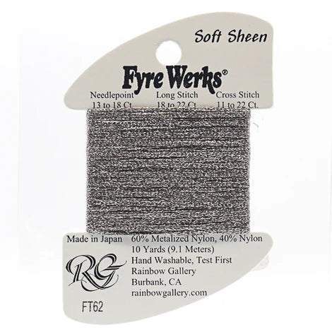 Fyre Werks Soft Sheen, Granite FT62