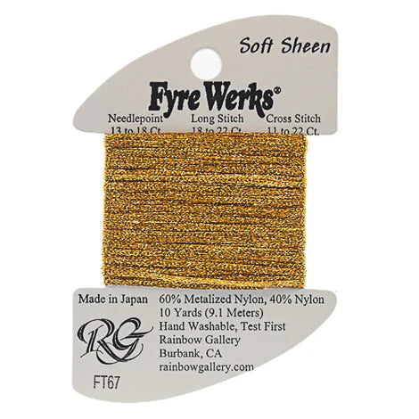 Fyre Werks Soft Sheen, Inca Gold FT67