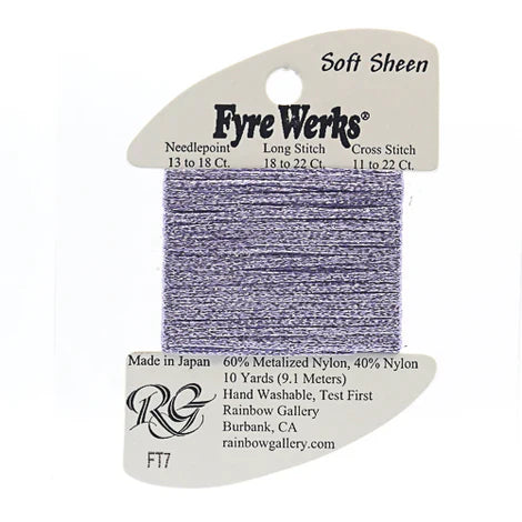 Fyre Werks Soft Sheen, Lavender FT7