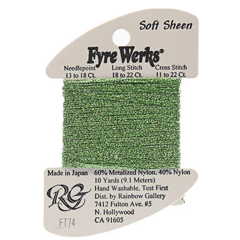 Fyre Werks Soft Sheen, Jade FT74