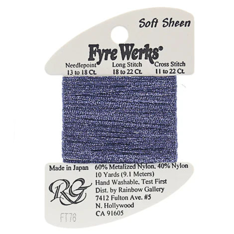 Fyre Werks Soft Sheen, Purple Haze FT78