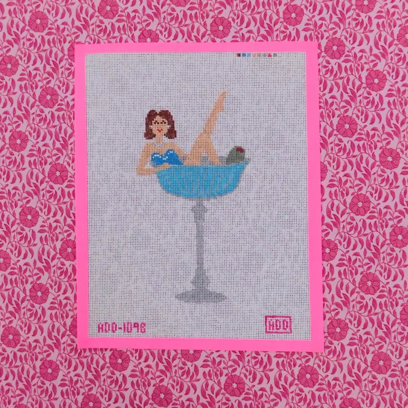 Cocktail Girl Canvas