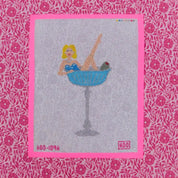 Cocktail Girl Canvas