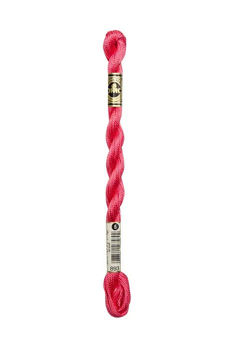 DMC 3 Pearl Cotton 893 Dahlia