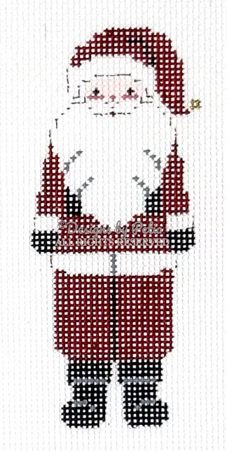 Traditional Santa Canvas