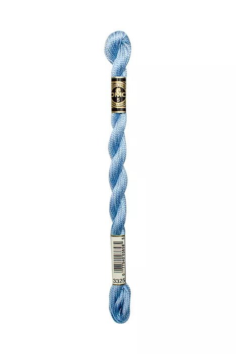 DMC 5 Pearl Cotton 3325 Arctic Blue