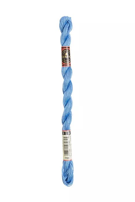 DMC 5 Pearl Cotton 799 Horizon Blue