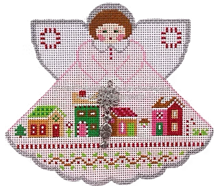 Angels with Charms: Peppermint Lane Canvas