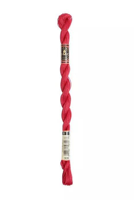 DMC 3 Pearl Cotton 309 Crushed Raspberry