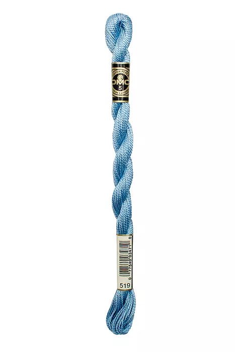 DMC 5 Pearl Cotton 519 Bluish Spray