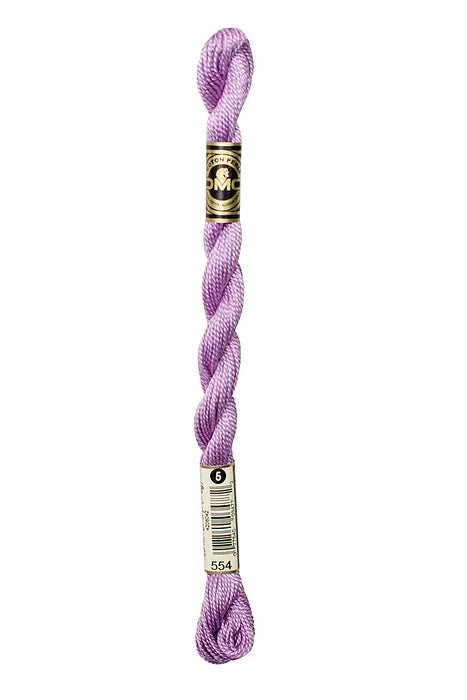 DMC 3 Pearl Cotton 554 Pastel Purple