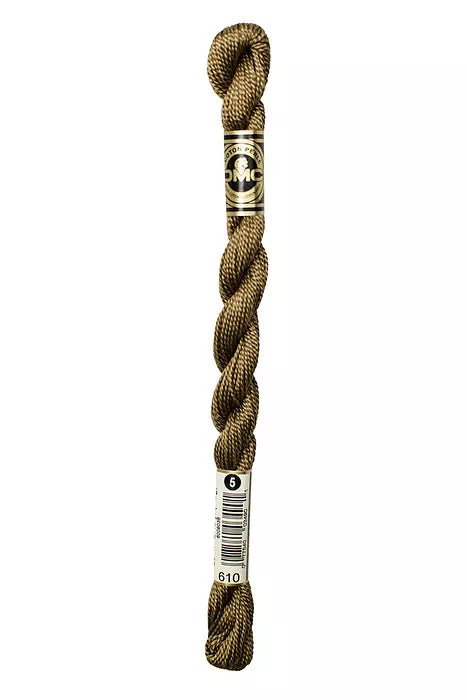 DMC 3 Pearl Cotton 610 Beaver