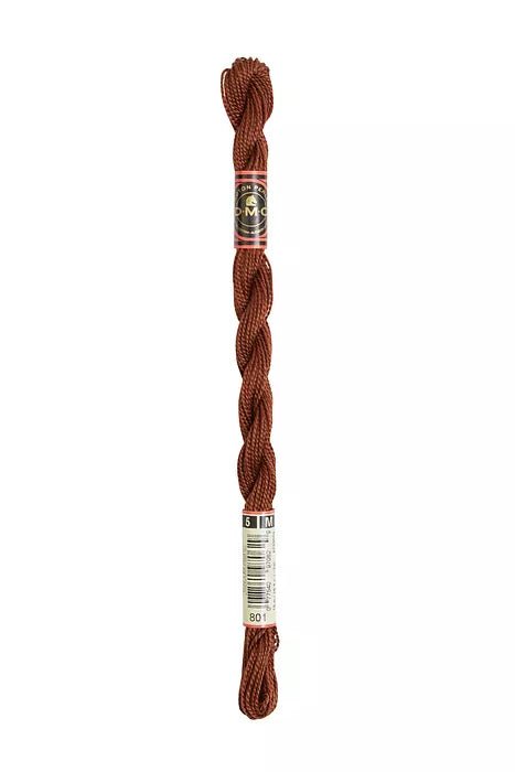 DMC 3 Pearl Cotton 801 Mink