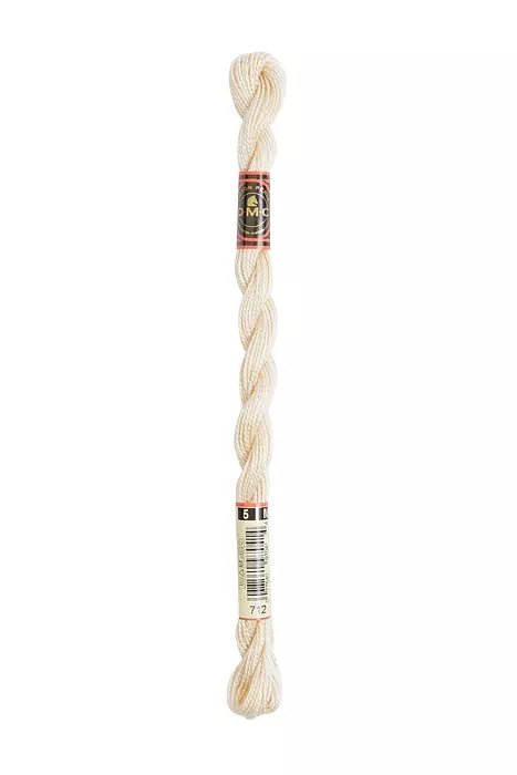 DMC 5 Pearl Cotton 712 Cream