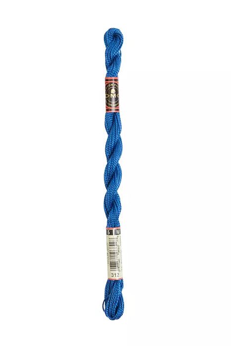 DMC 5 Pearl Cotton 312 Midnight Blue