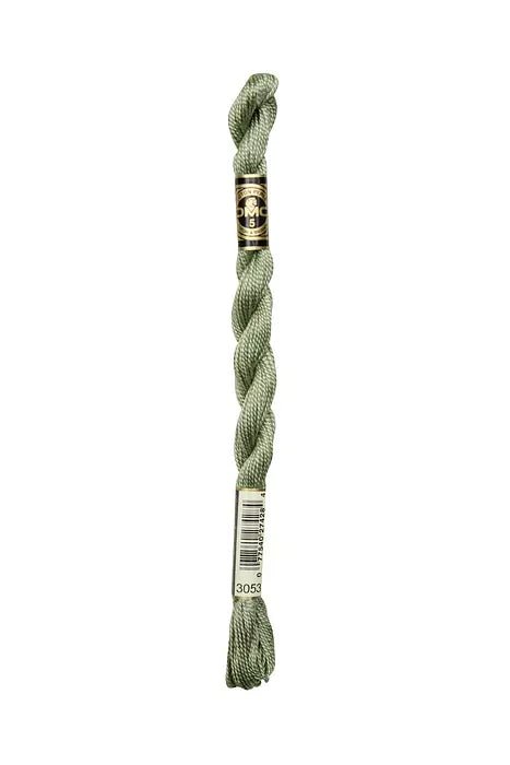 DMC 3 Pearl Cotton 3053 Avocado