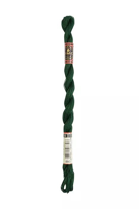 DMC 5 Pearl Cotton 890 Black Forest