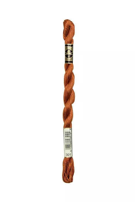 DMC 5 Pearl Cotton 302 Metallic Squirrel