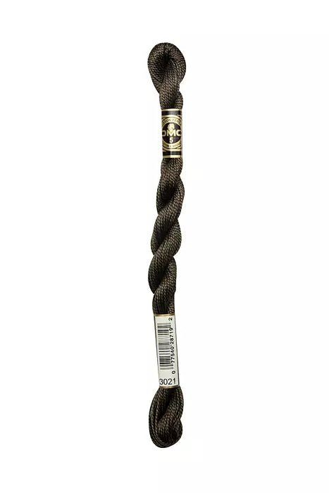 DMC 3 Pearl Cotton 3021 Ink