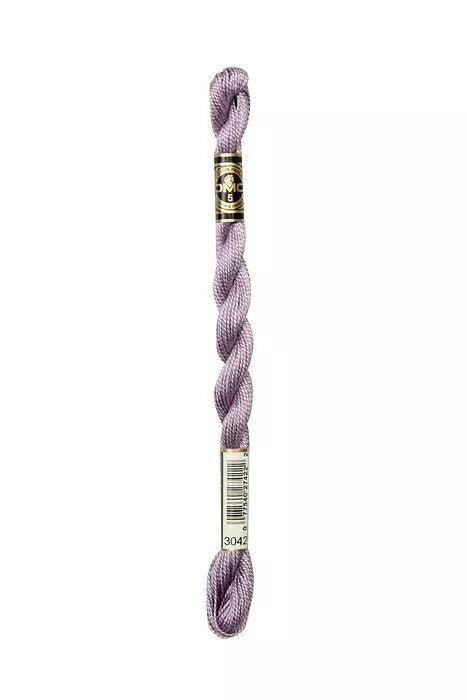 DMC 3 Pearl Cotton 3042 Storm Clouds