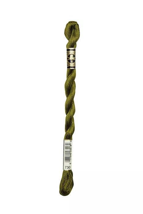 DMC 3 Pearl Cotton 730 Khaki