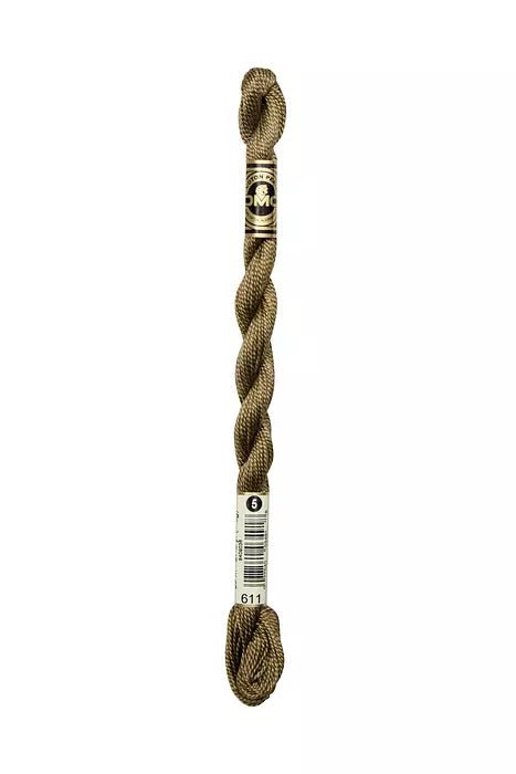 DMC 3 Pearl Cotton 611 Umber