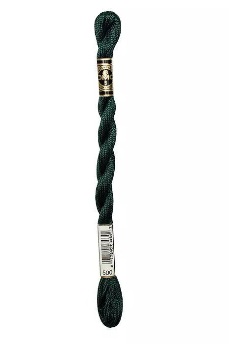 DMC 3 Pearl Cotton 500 Ivy
