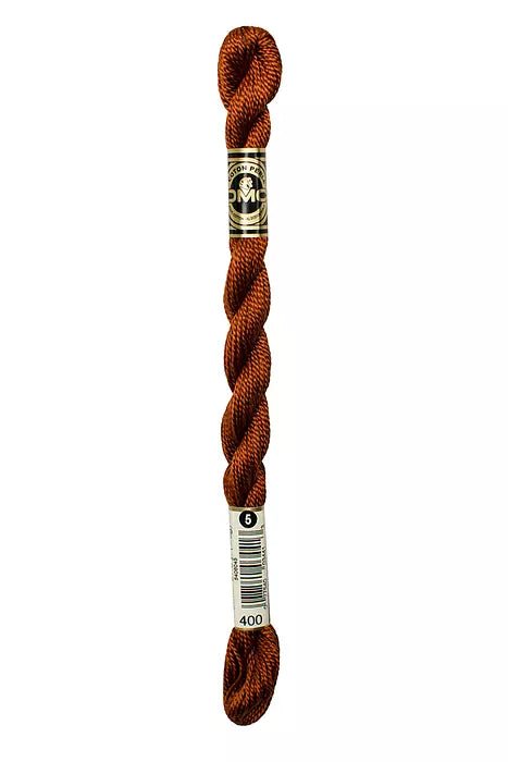DMC 3 Pearl Cotton 400 Conker