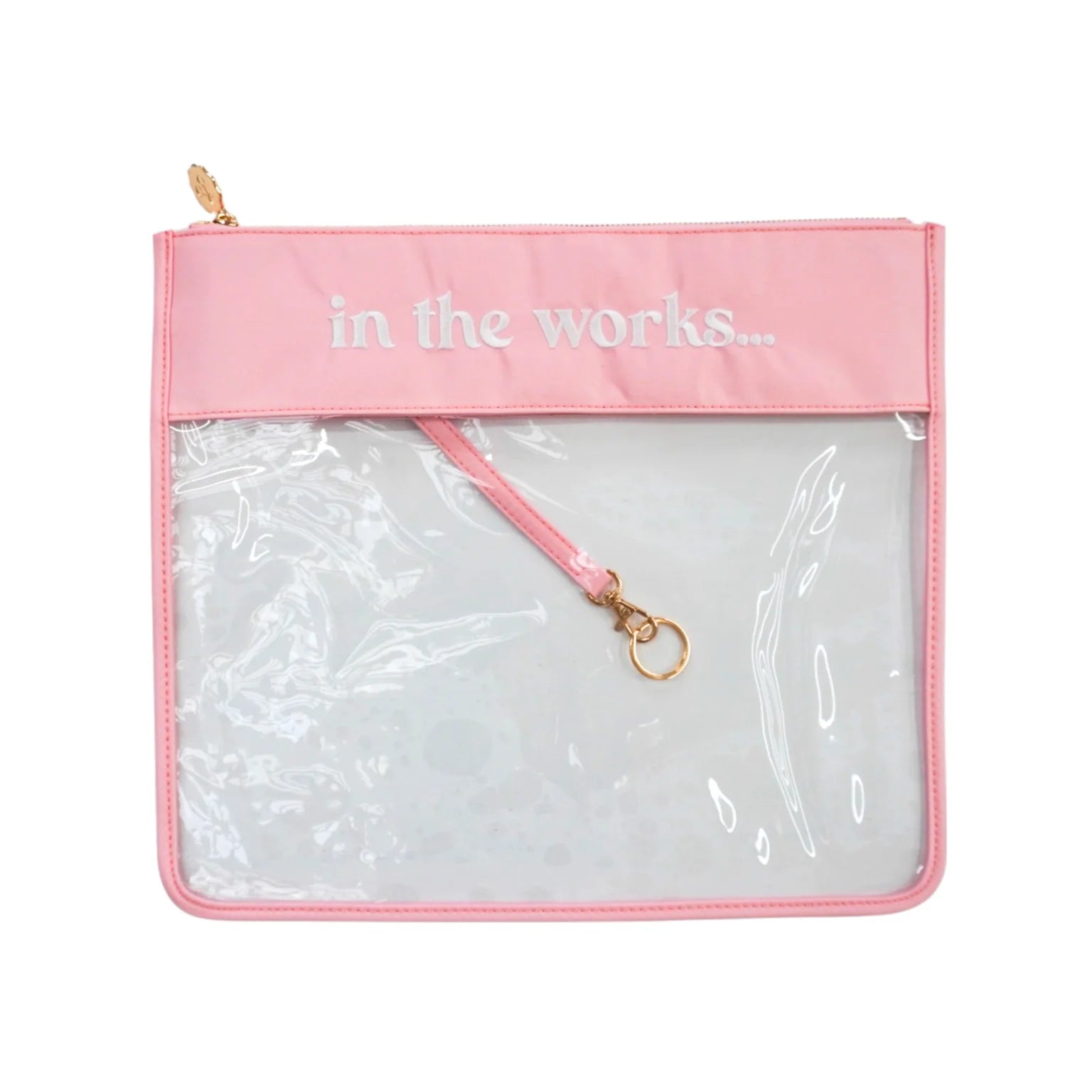 Pink In The Works Project Bag