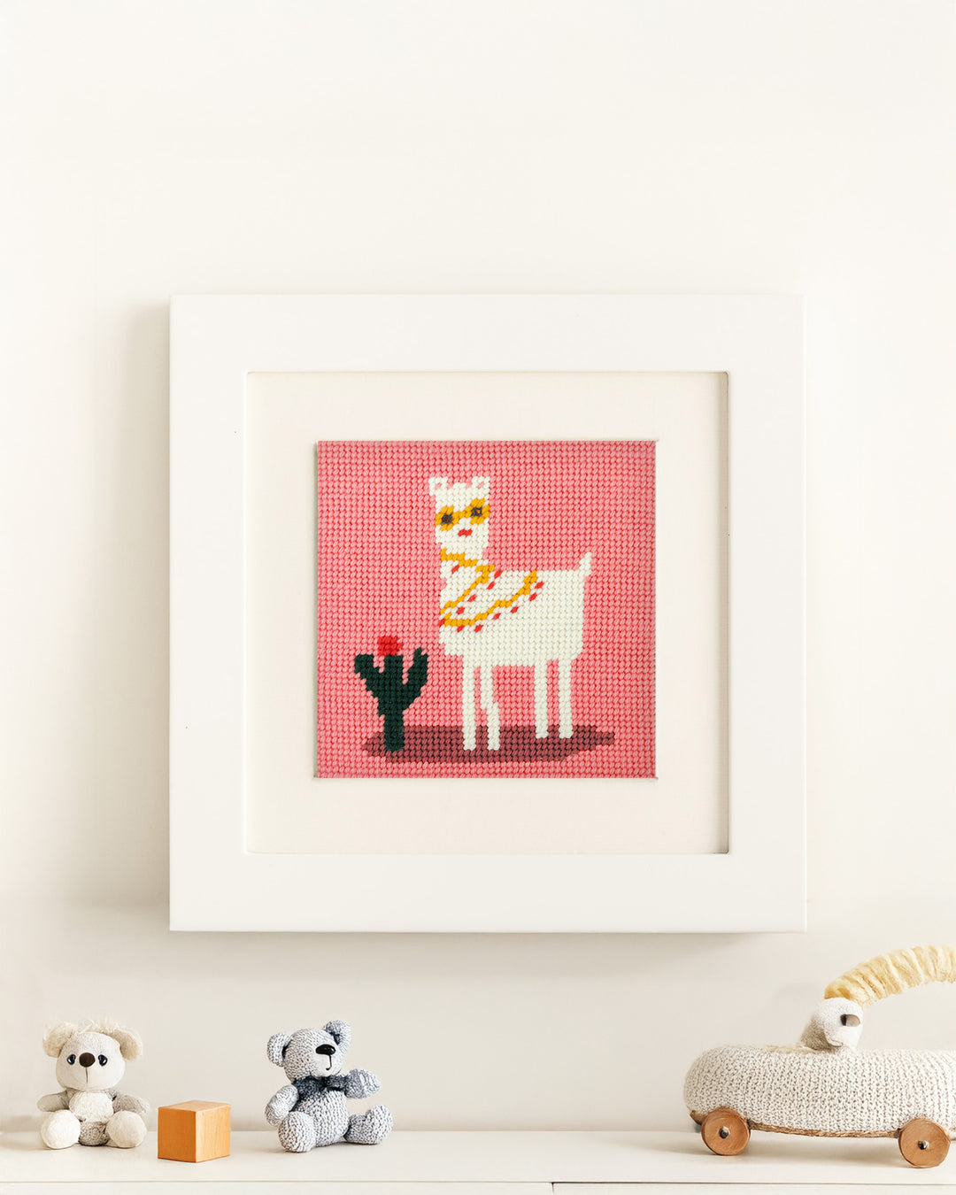 No Drama Llama - Needlepoint Kit for Kids