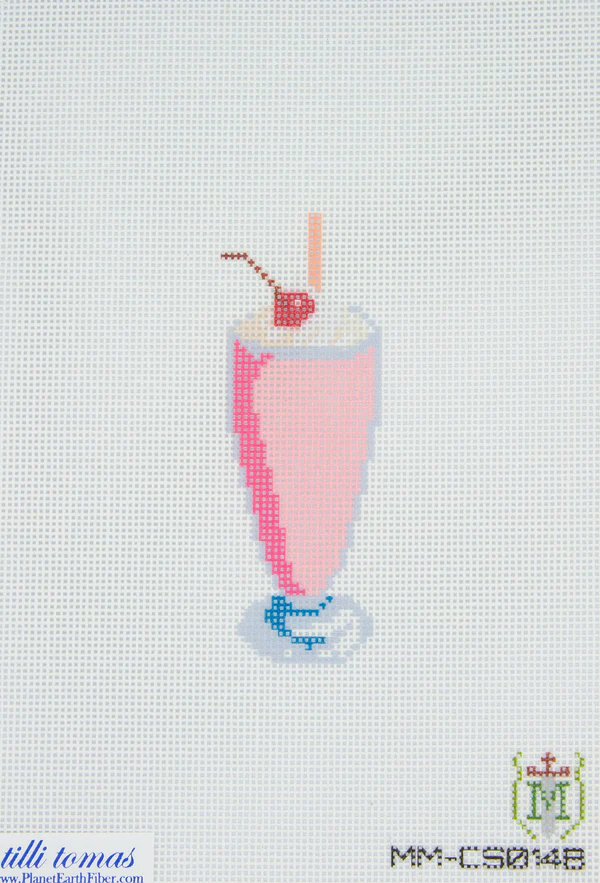 Strawberry Milkshake Canvas