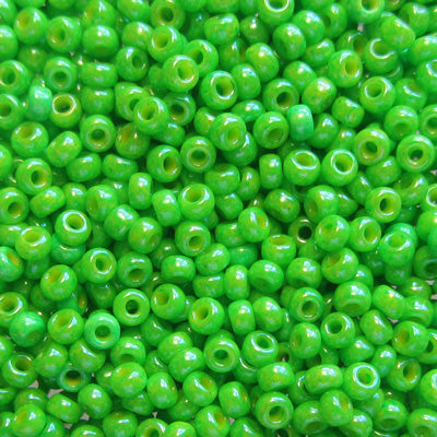 Size 11 Lucky Lime  #411E Beads